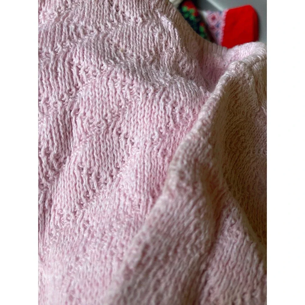 Vintage baby pink Cardigan